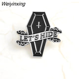 Weiyinxing Girls Metal Brooch Cute Animal Matching Bag Accessories BROOCH BADGE Punk Gothic Brooch Pin Jewelry Fashion Jewelry Gift