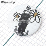Weiyinxing Your Logo Button Badge Tinplate Badges Maker Personality Cheap Button Badges Custom Button Pins