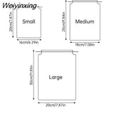 Weiyinxing L Cloth Bag Waterproof Drawstring Bags for Packing Kids Girls String Bag for Replaceable Shoes Storage Cute Pouch Rope Bag