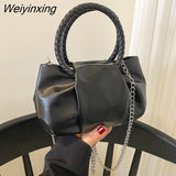 Weiyinxing Luxury Handlebags for Women 2023 Trend Crossbody Bags Armpit Bag Shopping Chain Shoulder Bags Dumpling Handbag Female