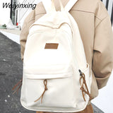 Weiyinxing Men Lady New Laptop SchoolBag Trendy Boy Girl Nylon College Backpack Fashion Travel Male Female Book Women Backpack Student Cool