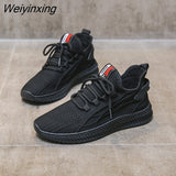 Weiyinxing Women's Breathable Mesh Flat Shoes Light Soft Shoes Women Tennis Shoes Female Casual Walking Sneakers Zapatos De Mujer
