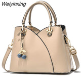 Weiyinxing Brand Handbags for Women Luxury Designer Tote Bags Pu Leather Shoulder Crossbody Bags Women's Hand Messenger Bags