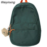 Weiyinxing Fashion School Backpack Women School Bags Men Travel Rucksack Boy Girl Student Bag Female College Knapsack Laptop Mochila