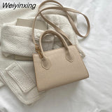 Weiyinxing New Square Crossbody Bags For Women Fashion Handbags And Purses Ladies Shoulder Bag Small Top Handle Bags Women's Totes