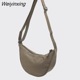 Weiyinxing Nylon Hobos Crossbody Bag for Women Designer Shoulder Bags Large Capacity Tote Lady Travel Shopper Bag Female Purses 2023