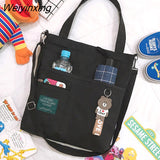 Weiyinxing Bag Female Student Messenger Versatile Single Shoulder Bag Large Capacity Handbag Portable And Versatile School Bag
