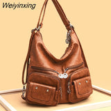 Weiyinxing Shoulder Bags Women Bags Designer Large Capacity Crossbody Female Handbags Ladies Leather Messenger Bag Fashion Tote Bags