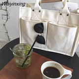 Weiyinxing Women's Bag Multi-function Canvas Bag Women's Handbag Shoulder Bag Hand Bag