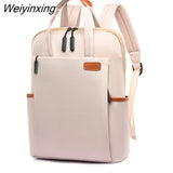 Weiyinxing Women Business Backpack Female Fashion Oxford Student School Backpacks Laptop Bag Casual Travel Backpack New Mochila