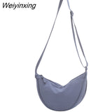 Weiyinxing Nylon Hobos Crossbody Bag for Women Designer Shoulder Bags Large Capacity Tote Lady Travel Shopper Bag Female Purses 2023