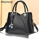 Weiyinxing Brand Handbags for Women Luxury Designer Tote Bags Pu Leather Shoulder Crossbody Bags Women's Hand Messenger Bags