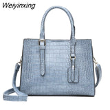 Weiyinxing Soft Leather Large Capacity Female Handbag Luxury Fashion Women Shoulder Bags Designer High Quality Lady Messenger Totes