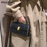 Weiyinxing Small Tote Bag 2023 Hit Spring PU Leather Crossbody Sling Bags Woman Designer Handbag Luxury Brand Shoulder Side Bag