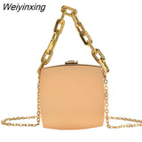 Weiyinxing single shoulder bag Box Party Evening Bag Trend clutch Designer Bags Mini Purses Handbags gold bags for women purse luxury