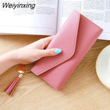 Weiyinxing Women Wallet Fashion Wallets Multifunction PU Leather Women's Long Design Purse Female Card Holder Long Lady Clutch Purse
