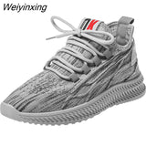 Weiyinxing Women's Breathable Mesh Flat Shoes Light Soft Shoes Women Tennis Shoes Female Casual Walking Sneakers Zapatos De Mujer
