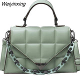 Weiyinxing for Women 2023 Designer Luxury Imitation Bags Brands Clutch Pu Leather Female Crossbody Shoulder Bag Ladies Hand Bags