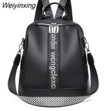 Weiyinxing Quality Youth Leather Backpacks For Teenage Girls Female School Shoulder Bag Bagpack mochila The New Fashion Women Backpack