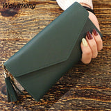 Weiyinxing Women Wallet Fashion Wallets Multifunction PU Leather Women's Long Design Purse Female Card Holder Long Lady Clutch Purse