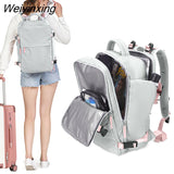 Weiyinxing Travel Bag Big Capactiy Backpack Women Outdoor Luggage Bag Mochilas High Quality USB Charging Designer Backpack