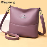 Weiyinxing Luxury PU Leather Women Handbags Women's Bag 2023 New Designer Women Messenger bag High Quality Female Shoulder Tote bag