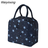 Weiyinxing Large Shoulder Cooler Bags Portable Lunch Bag For Women Fridge Bag Zipper Thermal Bag Lunch Box Tote Food Picnic Beach Bag