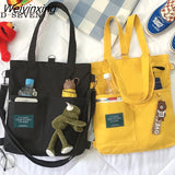 Weiyinxing Bag Female Student Messenger Versatile Single Shoulder Bag Large Capacity Handbag Portable And Versatile School Bag