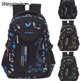 Weiyinxing New Waterproof Children School Bags Backpacks For Teenagers Boys Kids Primary School Sac Plecak Dla Dzieci Mochila