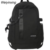Weiyinxing Women Male High Capacity Green College Backpack Fashion Girl Boy Leisure School Bag Lady Men Laptop Female Travel Book Bags