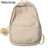 Weiyinxing Fashion School Backpack Women School Bags Men Travel Rucksack Boy Girl Student Bag Female College Knapsack Laptop Mochila