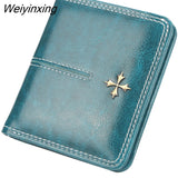 Weiyinxing Fashion Slim Women Wallets Mini Card Holder PU Leather Short Desigh High Quality Female Purse Coin Holder Women Wallets
