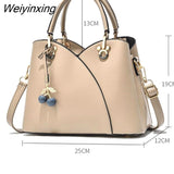 Weiyinxing Brand Handbags for Women Luxury Designer Tote Bags Pu Leather Shoulder Crossbody Bags Women's Hand Messenger Bags