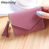 Weiyinxing Women Wallet Small Cute Wallet Women Short Leather Women Wallets Zipper Heart Purses Portefeuille Female Purse Clutch