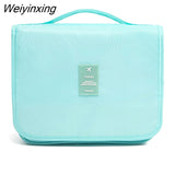 Weiyinxing Quality Women Makeup Bags Travel Cosmetic Bag Toiletries Organizer Waterproof Storage Neceser Hanging Bathroom Wash Bag