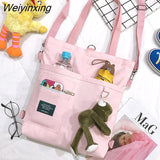 Weiyinxing Women Handbags Shoulder Bag Casual Folding Shopping Tote Bag Fashion Handbags Cross Body Backpack School Bags for Girls