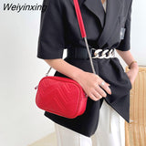 Weiyinxing Messenger Bags Small square bag Genuine Leather Women Handbags Fashion Quality Women Bags Casual Tote Lady Shoulder Bags