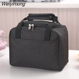 Weiyinxing Lunch Bag New Thermal Insulated Lunch Box Tote Cooler Handbag Bento Pouch Dinner Container School Food Storage Bags