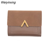 Weiyinxing Leather Women Wallets Hasp Lady Moneybags Zipper Coin Purse Woman Envelope Wallet Money Cards ID Holder Bags Purses Pocket