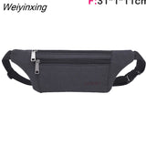 Weiyinxing Bag For Men Waist Bag Pack Purse Waterproof Large Phone Belt Bag Pouch Women's Canvas Shoulder Bag Fanny Banana Bag Hip