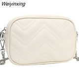 Weiyinxing Messenger Bags Small square bag Genuine Leather Women Handbags Fashion Quality Women Bags Casual Tote Lady Shoulder Bags