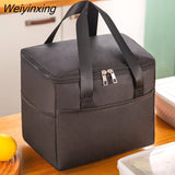 Weiyinxing Portable Lunch Bag Cationic Large Thermal Insulation Bag Ice Bag Thickened Large-capacity Lunch Box Bag Picnic Bag
