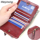 Weiyinxing Fashion Slim Women Wallets Mini Card Holder PU Leather Short Desigh High Quality Female Purse Coin Holder Women Wallets