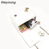 Weiyinxing women bag texture 2023 fashion versatile net red women's bags chain Single Shoulder Messenger women's bag small handbag