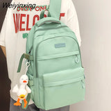 Weiyinxing Female Male High Capacity College Backpack Girl Boy School Bag Lady Men Laptop Student Packet Fashion Women Travel Book Bag