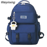 Weiyinxing Waterproof Oxford Women Backpack Female Laptop Bag Boy Travel Bag College Student Schoolbag Teenage Girls Cute Backpack 2023