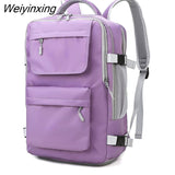 Weiyinxing Backpack Large Diaper Bag Dry and Wet Pocket Shoes Compartment USB Charging Bottle Insulation Mother and Baby Bag