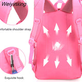 Weiyinxing Big Capacity Children School Bags For Teenagers Girls Backpack Waterproof Durable And Breathable School Backpack Mochila