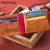 Weiyinxing Men Wallet 2023 Dollar Price Wallet Casual Clutch Money Purse Bag Credit Card Holder Fashion New кошелек мужской