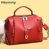 Weiyinxing Top Cowhide women's handbags Luxury Brand genuine leather Women Bags Fashion Messenger bag Designer Large Women Shoulder Bag